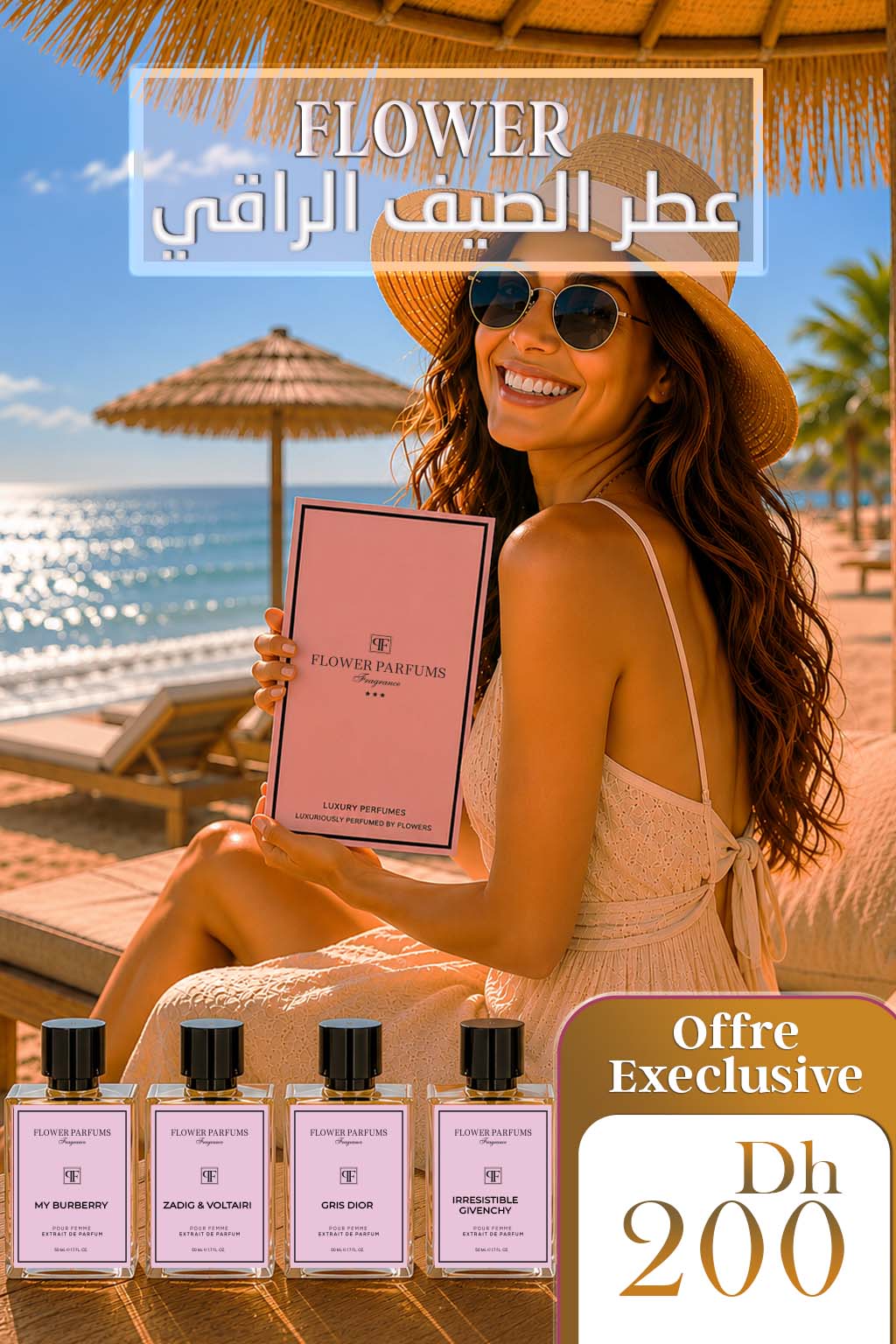 Pack été 4 parfums Femme 50ml