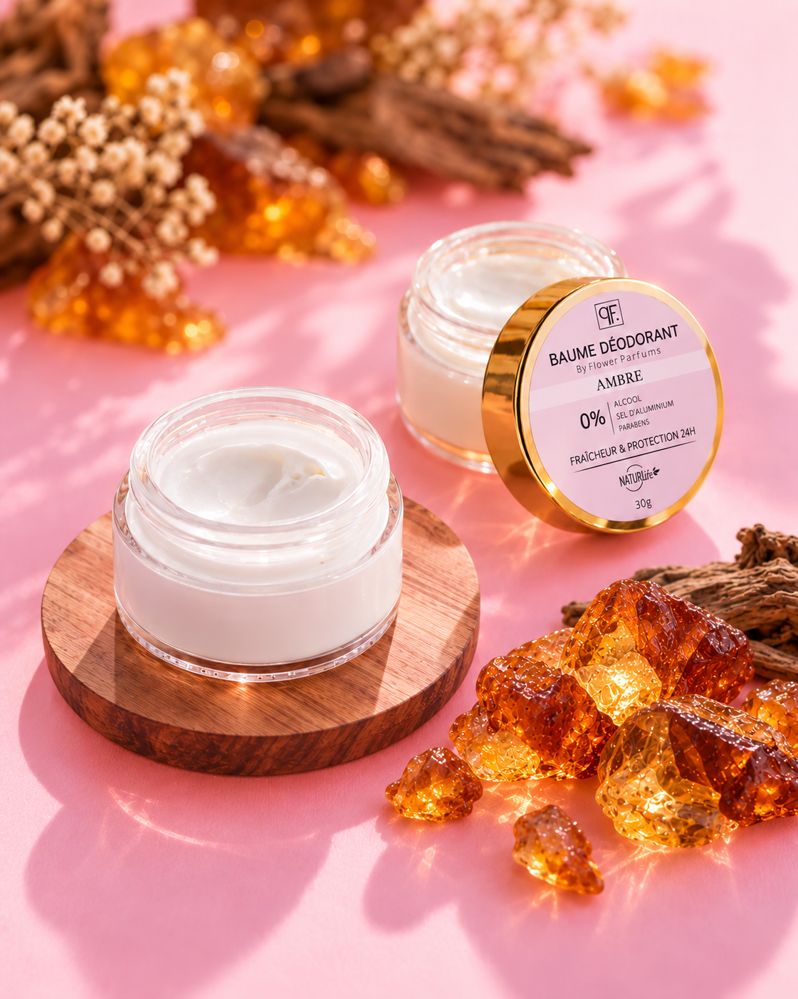 Baume Déodorant Ambre – 30g