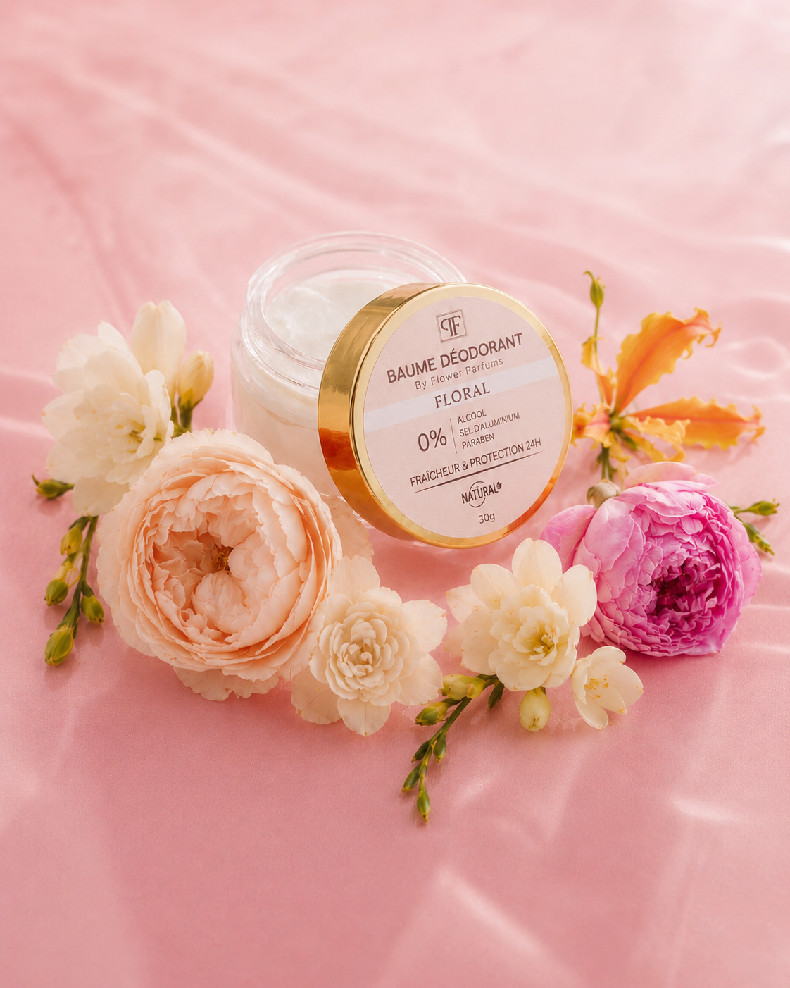 Baume Déodorant FLORAL – 30g