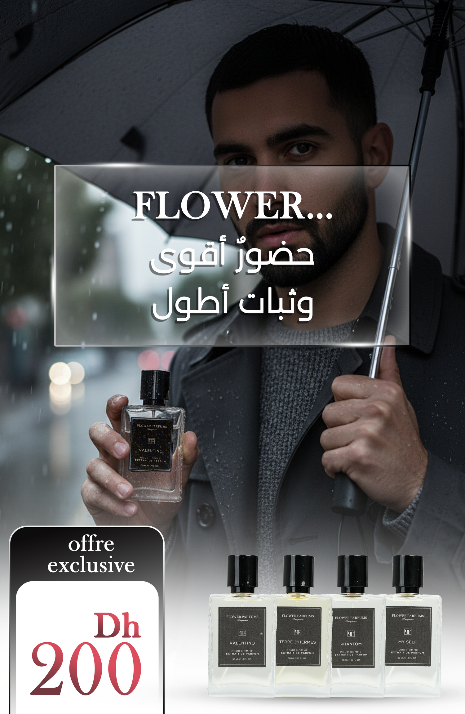 Pack Hiver 4 parfums H 50ml