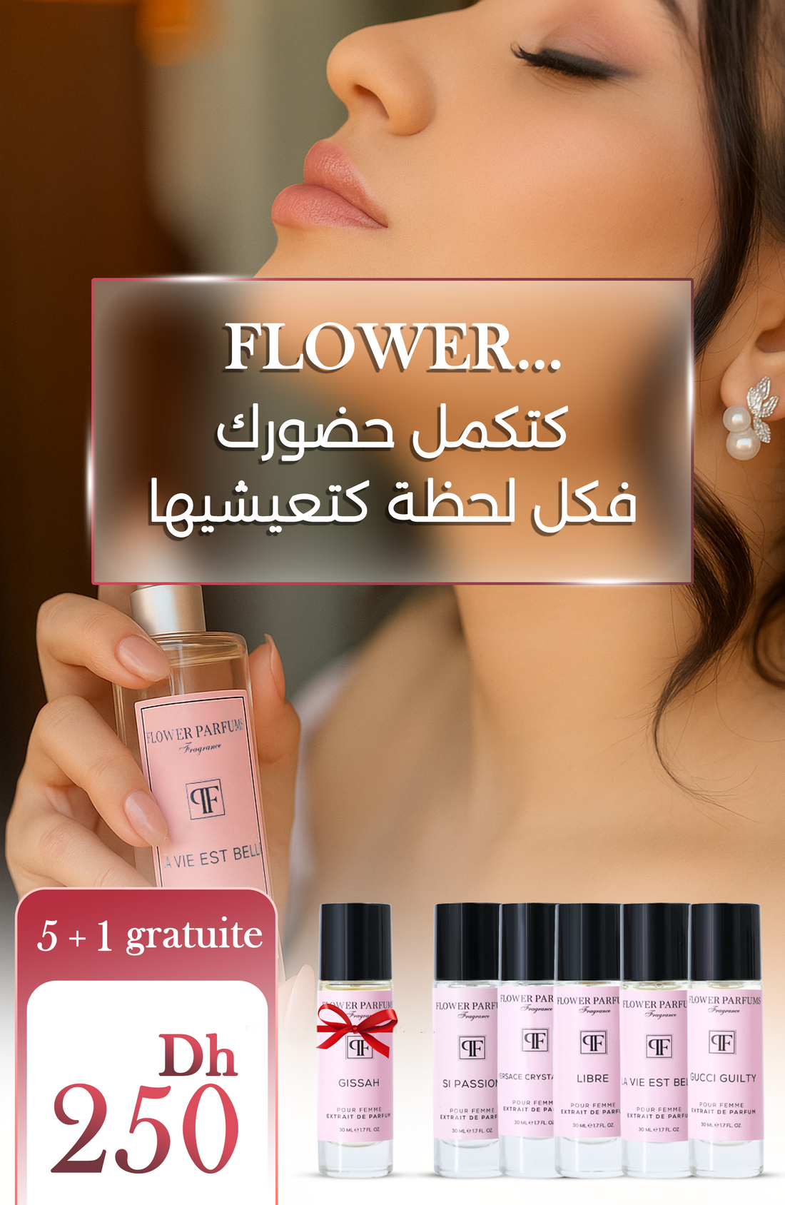 Pack 6 parfums F 30ml