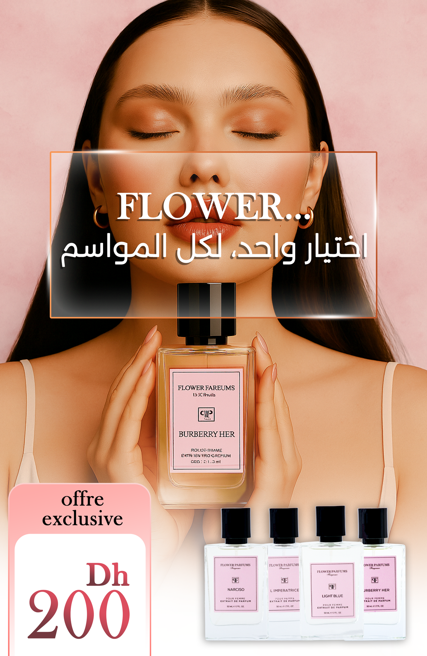 Pack 4 parfums F 50ml