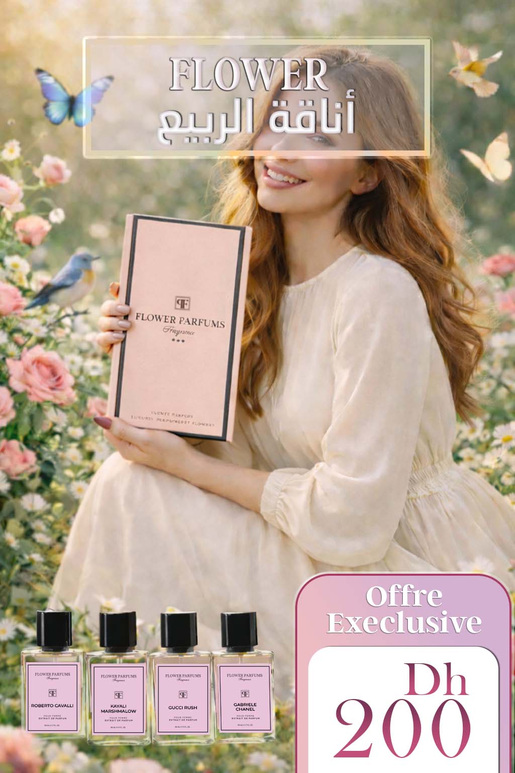 Pack Printemps 4 parfums F 50ml